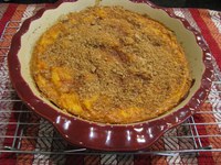 Pumpkin is rich in fiber, and this recipe has fewer calories than pumpkin pie. (NDSU photo)
