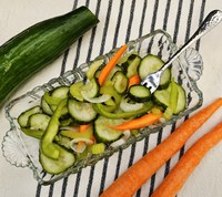 Fresh pickles add some novelty to your plate and a nice kick of acidity. (NDSU photo)