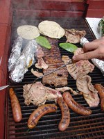 Most people enjoy the delicious aroma of grilling food cooked in the relaxed outdoor atmosphere.