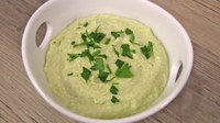 Edamame Hummus is a delicious, nutritious soy food. (NDSU Photo)