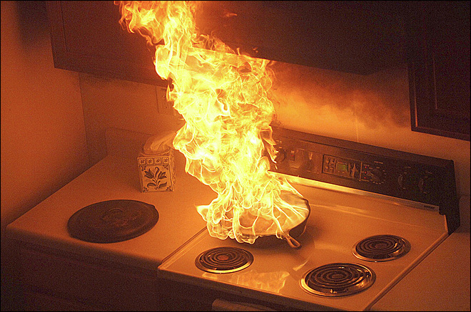 Range or cooktop fires are responsible for the vast majority of fires, injuries and deaths, according to the National Fire Protection Association.