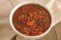 This bean soup recipe was done in about 40 minutes in a pressure cooker. (NDSU photo)