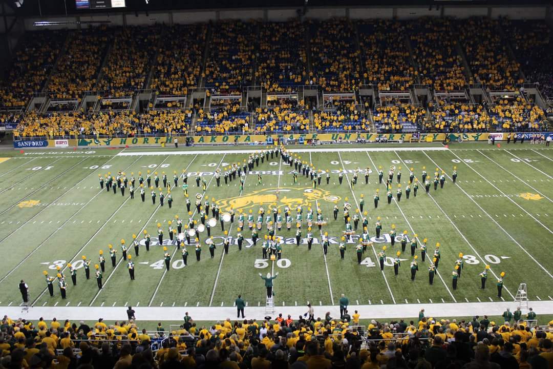 NDSU Gold Star Marching Band (NDSU photo)