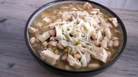 This white chicken chili recipe is tasty and can help you trim a few calories from your fall menus. (NDSU photo)