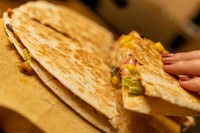 A quesadilla is a tasty way to create something new from leftovers.  (Photo courtesy of Pixabay)