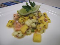 Salmon With Mango Salsa