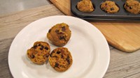 This tasty Whole-wheat Mini Pumpkin Muffins recipe will help get beta-carotene into your diet. (NDSU photo)