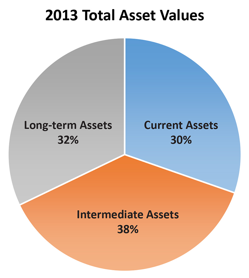 2013 Total Asset Values