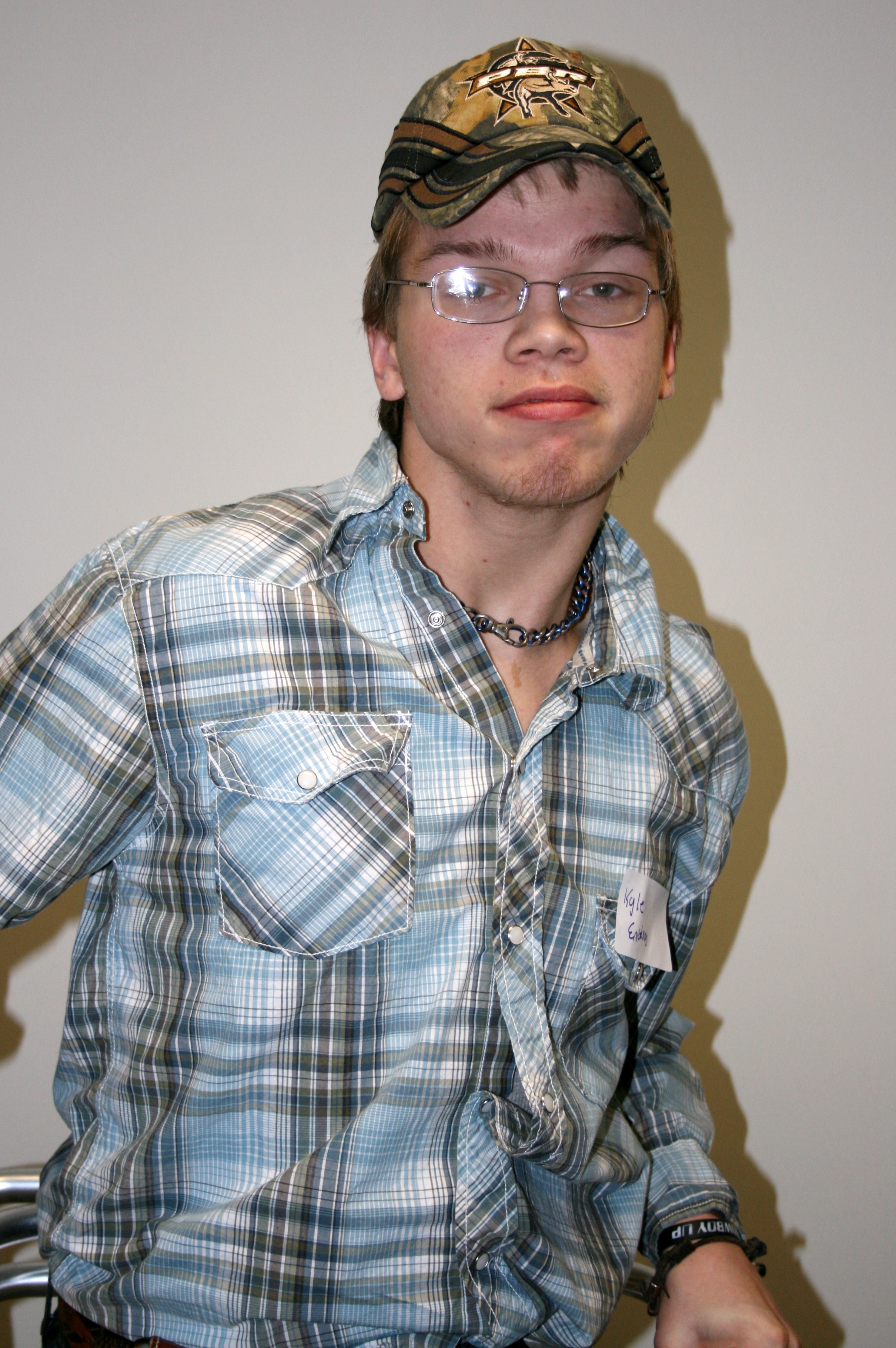 Kyle Erickson, a McLean County 4-H member