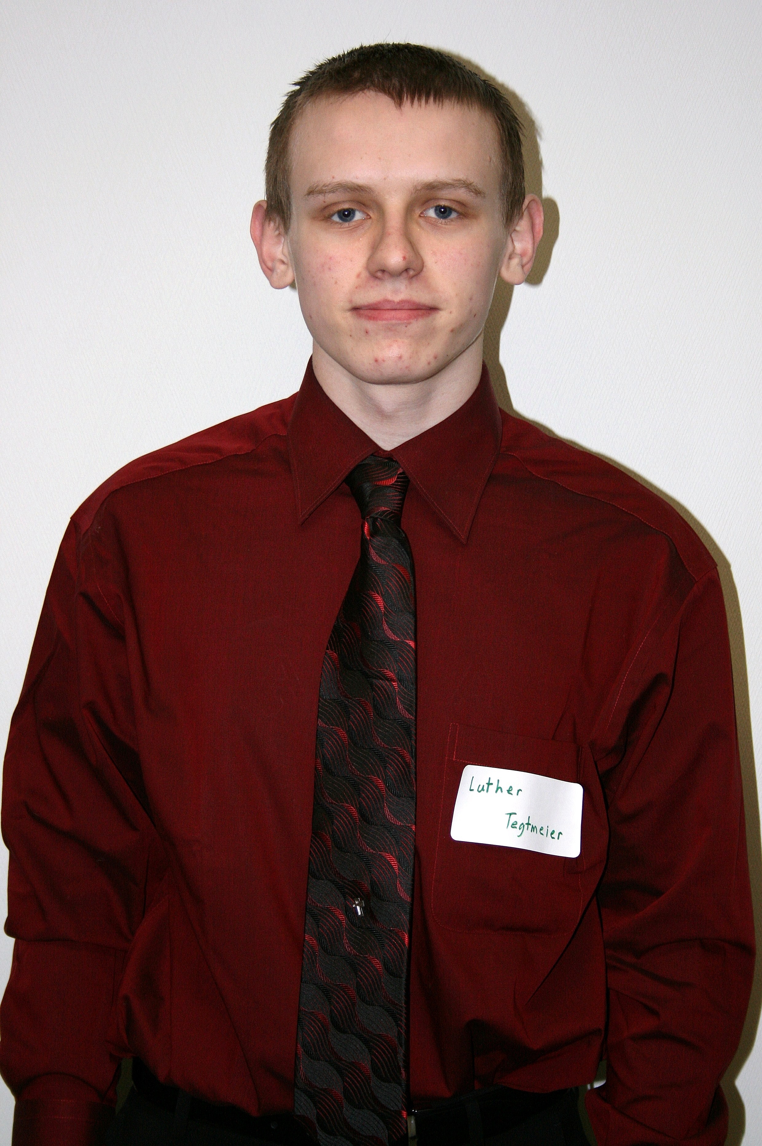 Luther Tegtmeier, a Cass County 4-H member