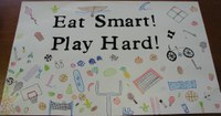 Casondra Rutschke of Linton placed third in the preteen division of this spring's ""Eat Smart. Play Hard."" poster contest.