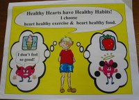 Michael Kaip of Mandan took second place in the teen division of this spring's ""Eat Smart. Play Hard."" poster contest.