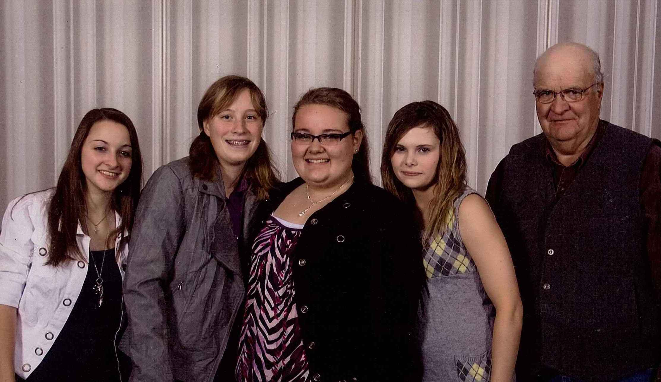 North Dakota's delegates to the National 4-H Congress say it was very informative. Pictured from left to right are: delegates Alicia Widhalm, Hannah Brummond, Rebecca Martin and Morgan Longtin, and chaperone David Twist.