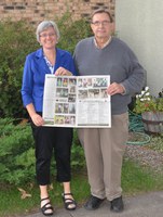Friends of Extension – Leah and Allan Burke, owners, publishers and editors of the Emmons County Record, Linton