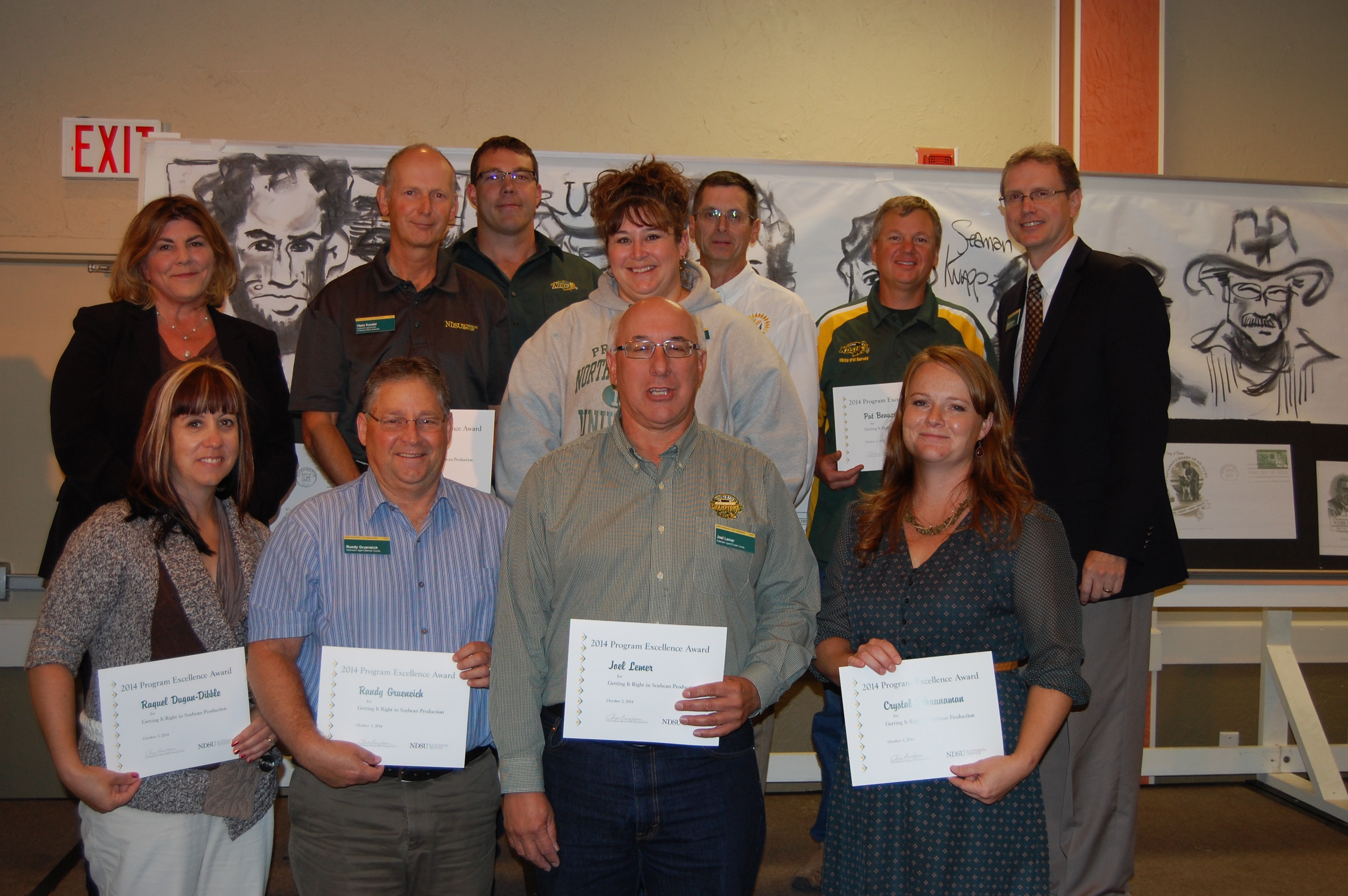 Front row, left to right: Raquel Dugan-Dibble, McHenry County Extension ...