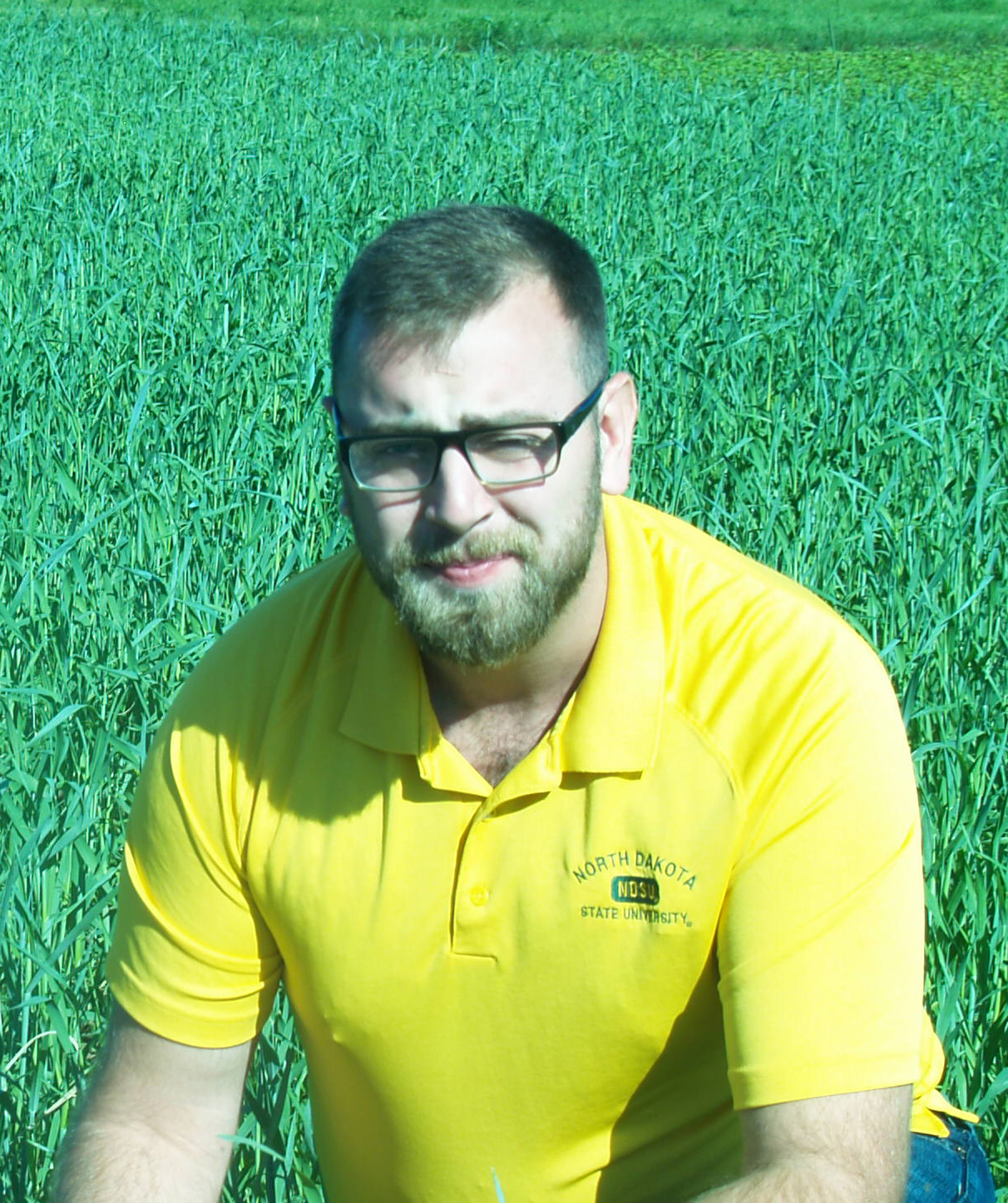 Ryan Buetow, NDSU's new area Extension cropping systems specialist, will work at the Dickinson Research Extension Center. (NDSU photo)