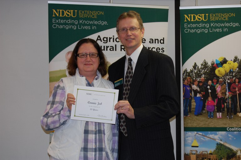 Connie Job, Emmons County (NDSU photo)