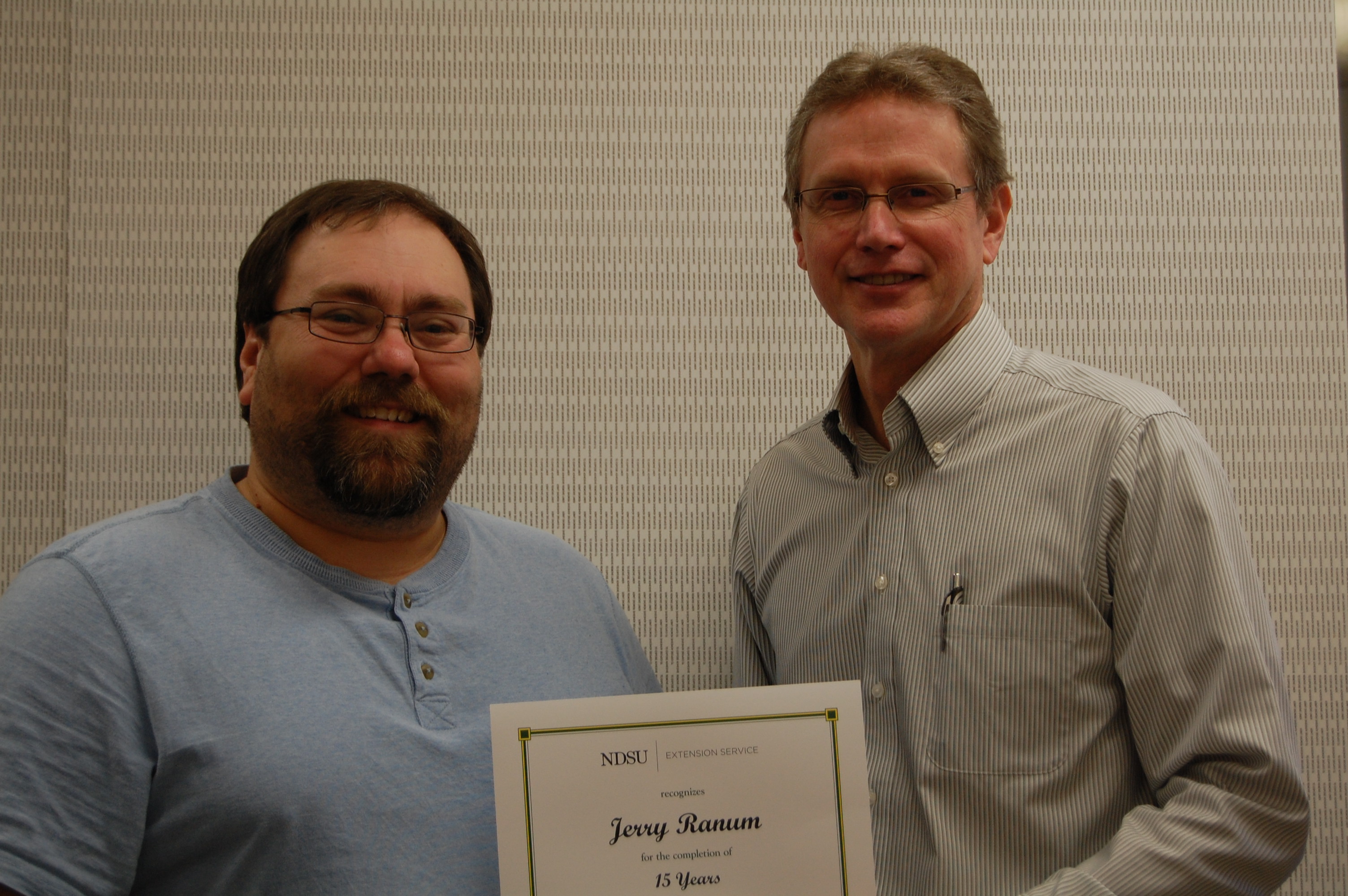 Jerry Ranum, Agriculture Communication (NDSU photo)