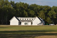 The new Johnsrud 4-H Education Center is used for camp registration and large-group activities. It's also a place to hold activities in bad weather. (NDSU photo)