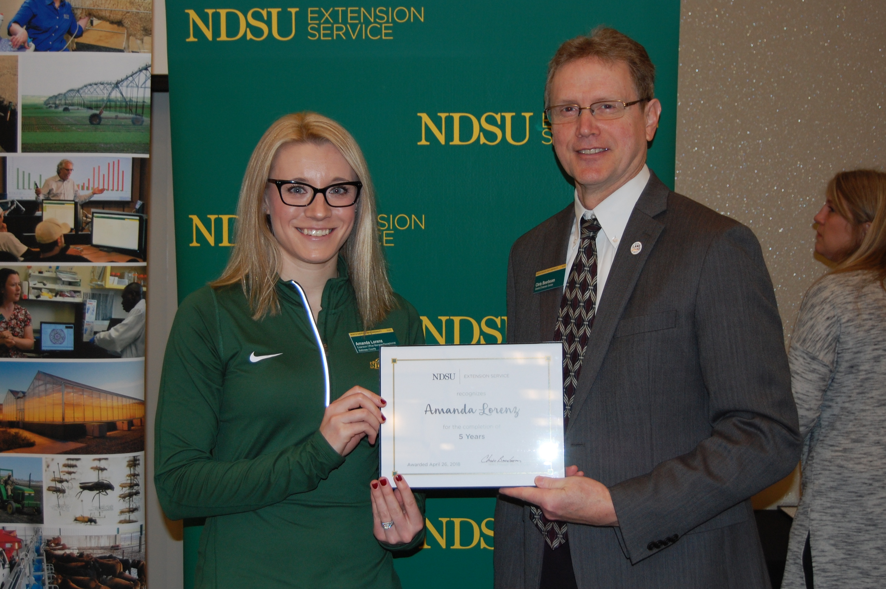 Amanda Lorenz, Bottineau County (NDSU Photo)