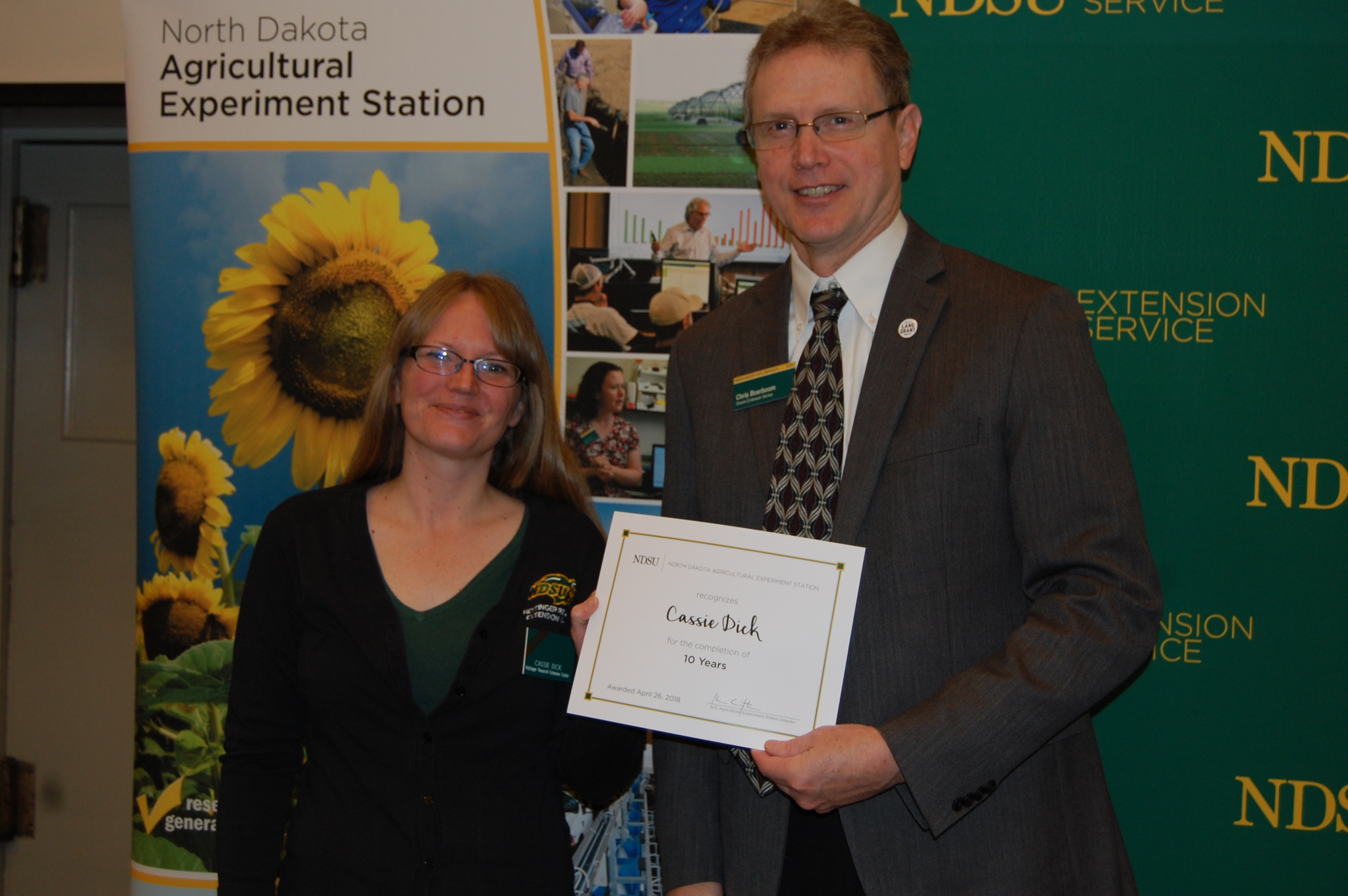 Cassie Dick, Hettinger Research Extension Center (NDSU Photo)