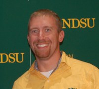 Andrew Friskop receives the Excellence in Extension Early Career Award. (NDSU photo)