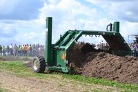 Participants at the 2017 North American Manure Expo view a compost turner demonstration. (Photo courtesy of Robb Meinen, Penn State)