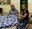 4-H youth make a blanket for the LEO's Blanket Project during the recent Leadership Awareness Weekend, a 4-H civic engagement event. (NDSU photo)