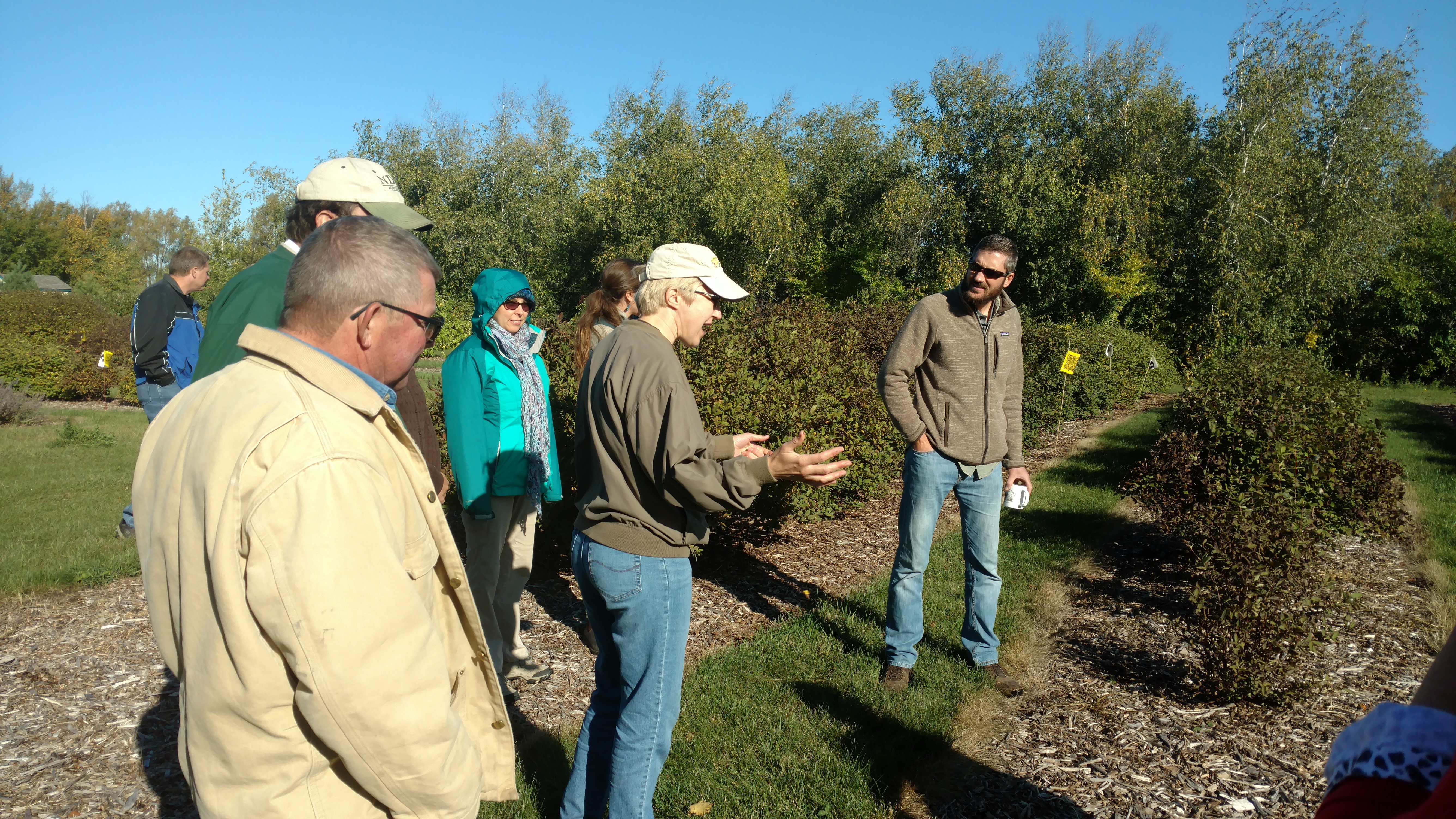 Producers hear results from on-farm SARE projects in North Dakota. (NDSU photo)