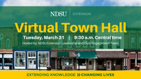 NDSU Extension to Host Virtual Town Hall Meeting in Response to COVID-19 (NDSU photo)