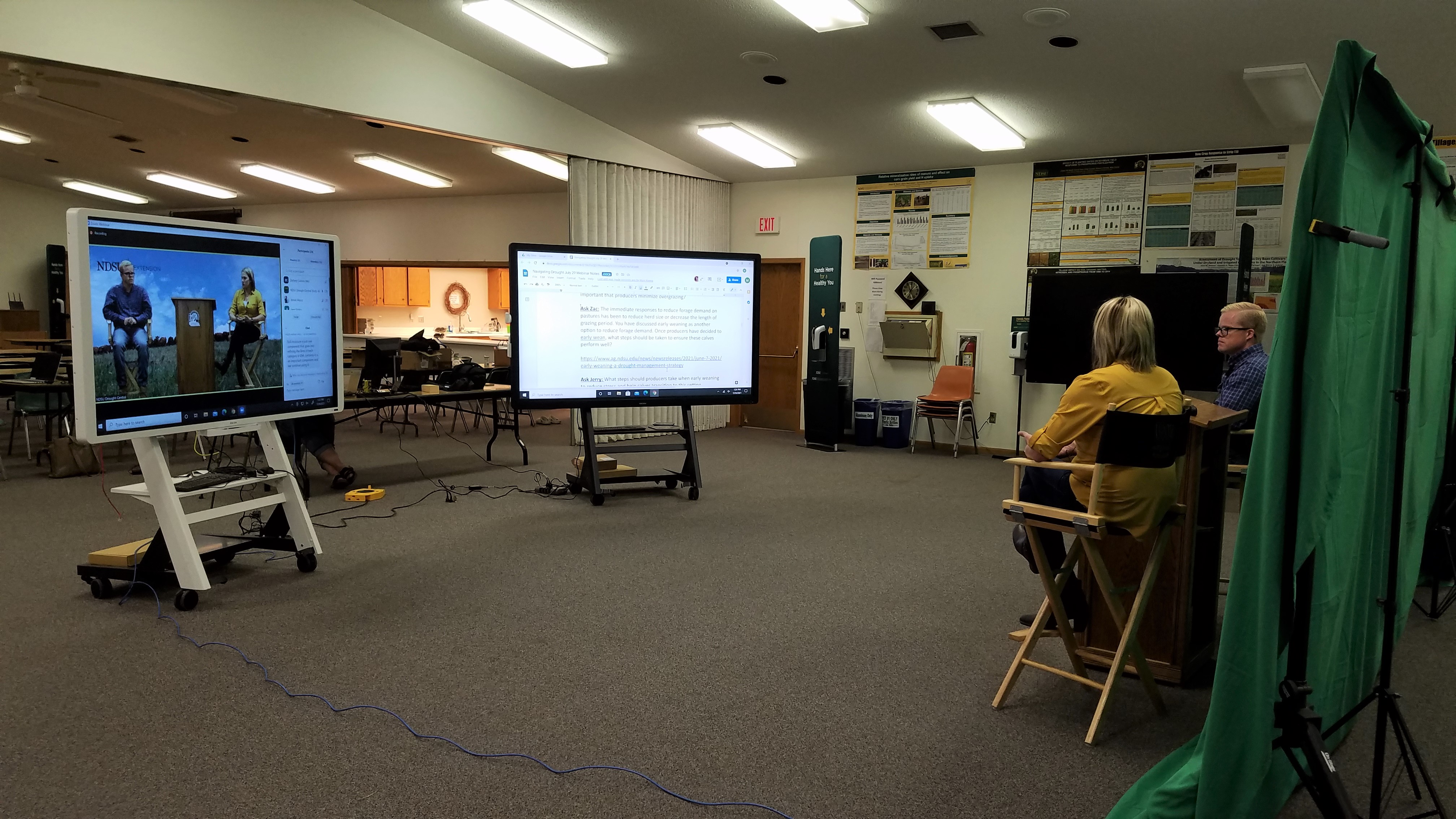 Drought webinars hosted by NDSU Extension provided timely information. (NDSU photo)