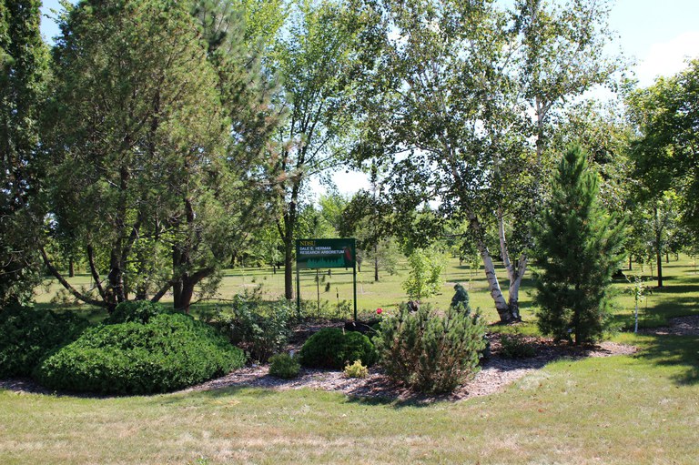 The Dale E. Herman Research Arboretum is part of the NDSU Horticulture Research Farm near Absaraka, N.D. (NDSU photo)