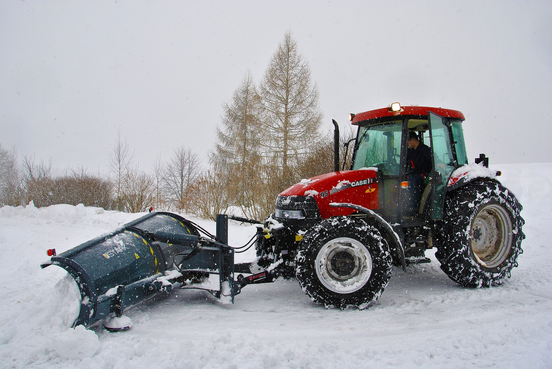 Ice, snow and cold temperatures can amplify problems and hazards for tractor operators. (Pixabay photo)