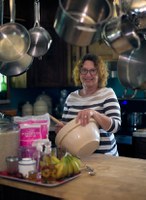 Sue Balcom, also known as Root Seller Sue, will describe the food preservation methods of early settlers during this year’s Central Dakota Ag Day. (Sue Balcom photo)