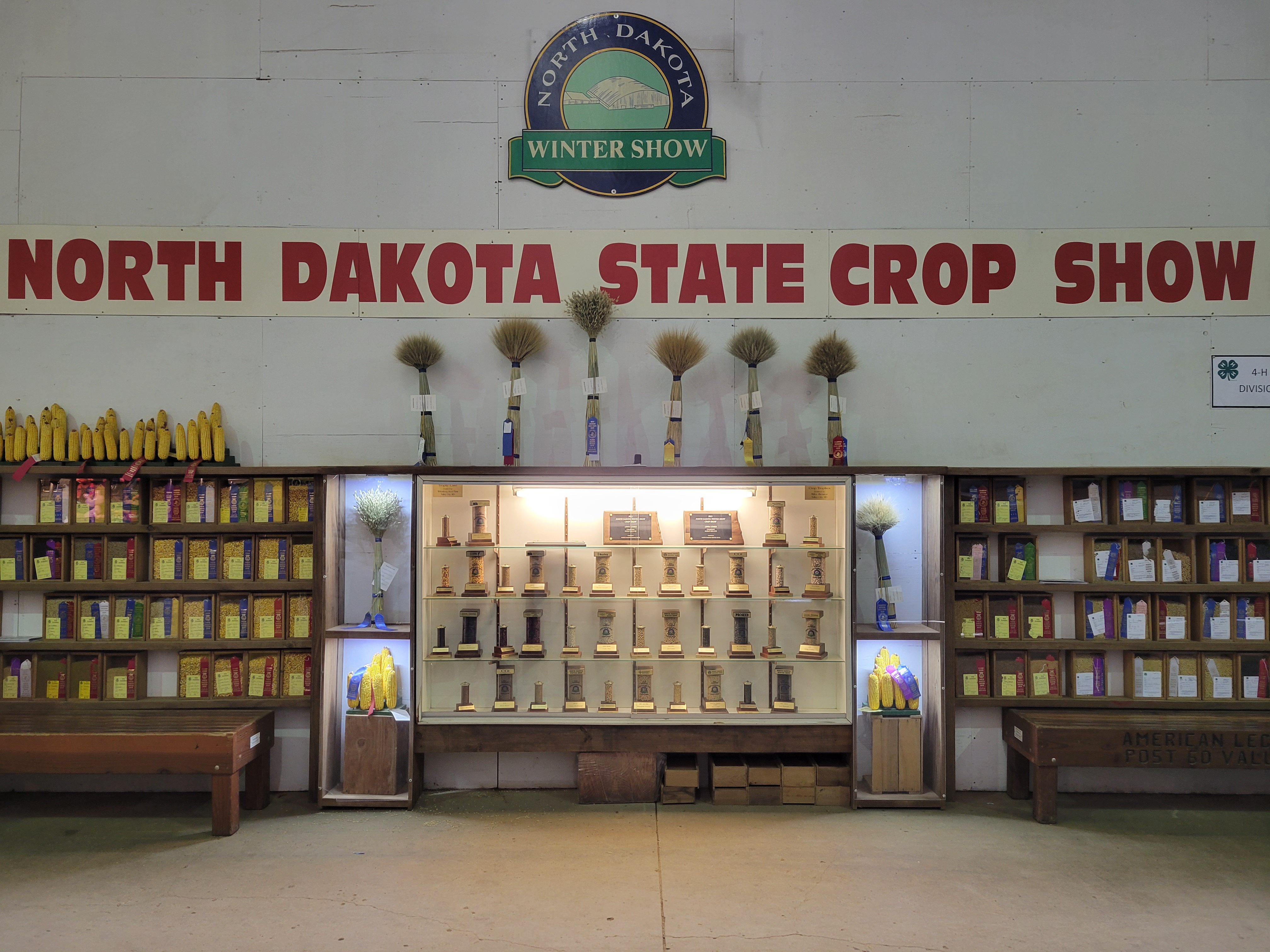 Several 4-H members placed in the championship division of the 2023 North Dakota State Crop Show held during the North Dakota Winter Show. (NDSU photo)