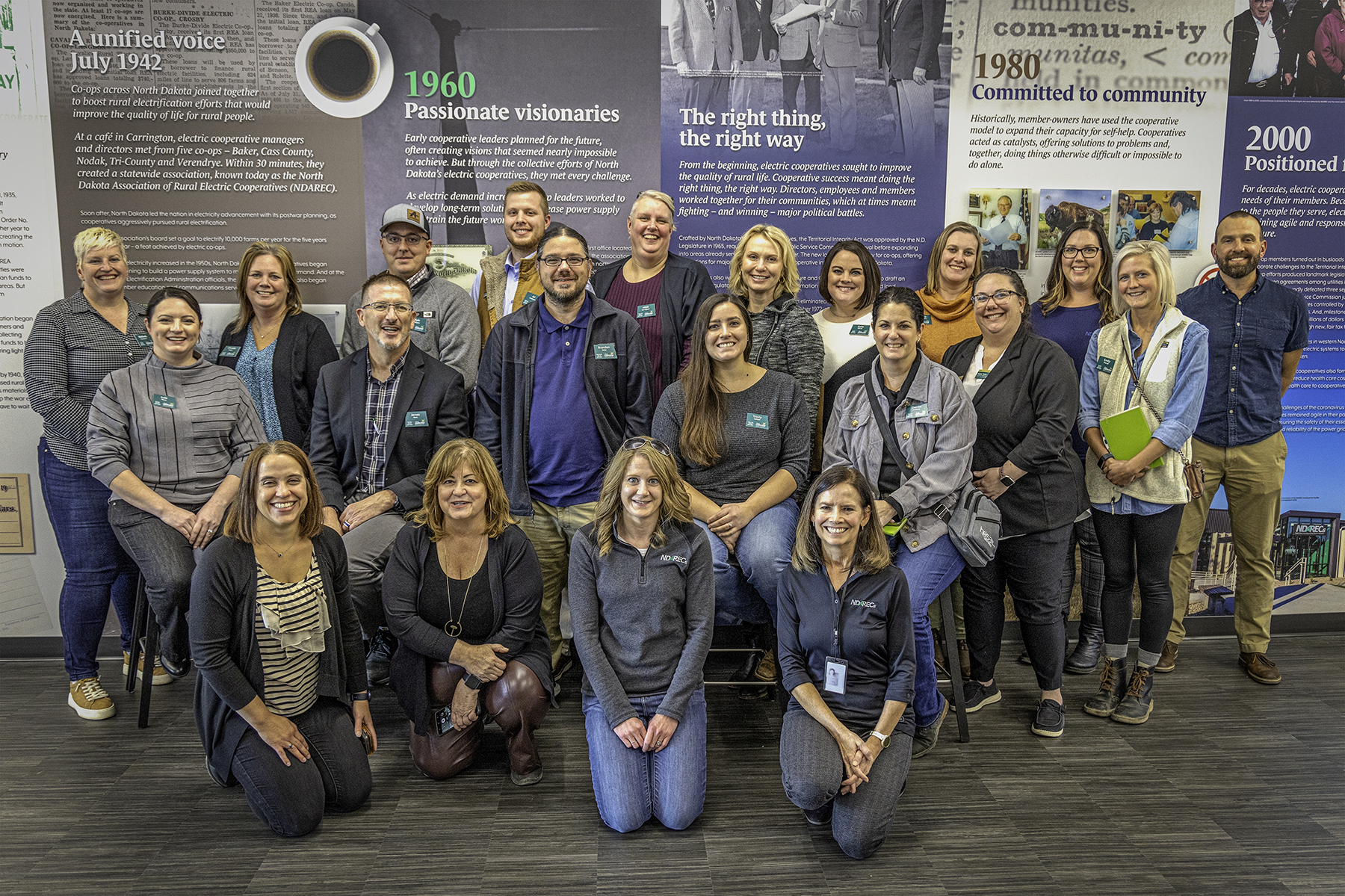 The 10th class of North Dakota State University’s Rural Leadership North Dakota began their 2023-2025 leadership development program. (NDSU phot0)