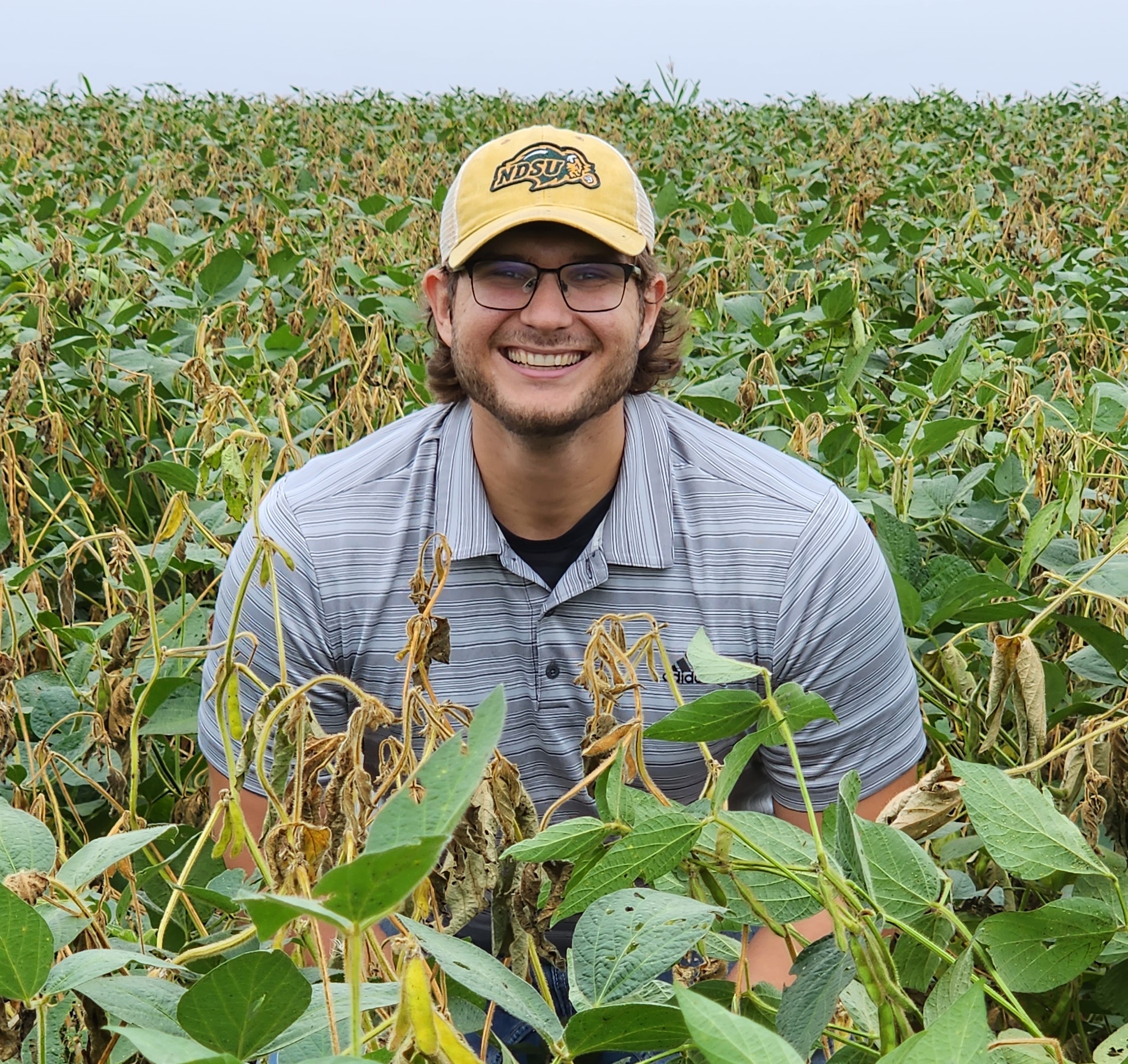 Webster is excited to build strong relationships with the North Dakota soybean community and industry. (NDSU photo)