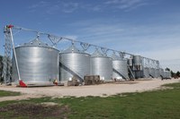 The goal for summer grain storage should be to keep the grain as cool as possible to extend its storage life and limit insect activity. (NDSU photo)