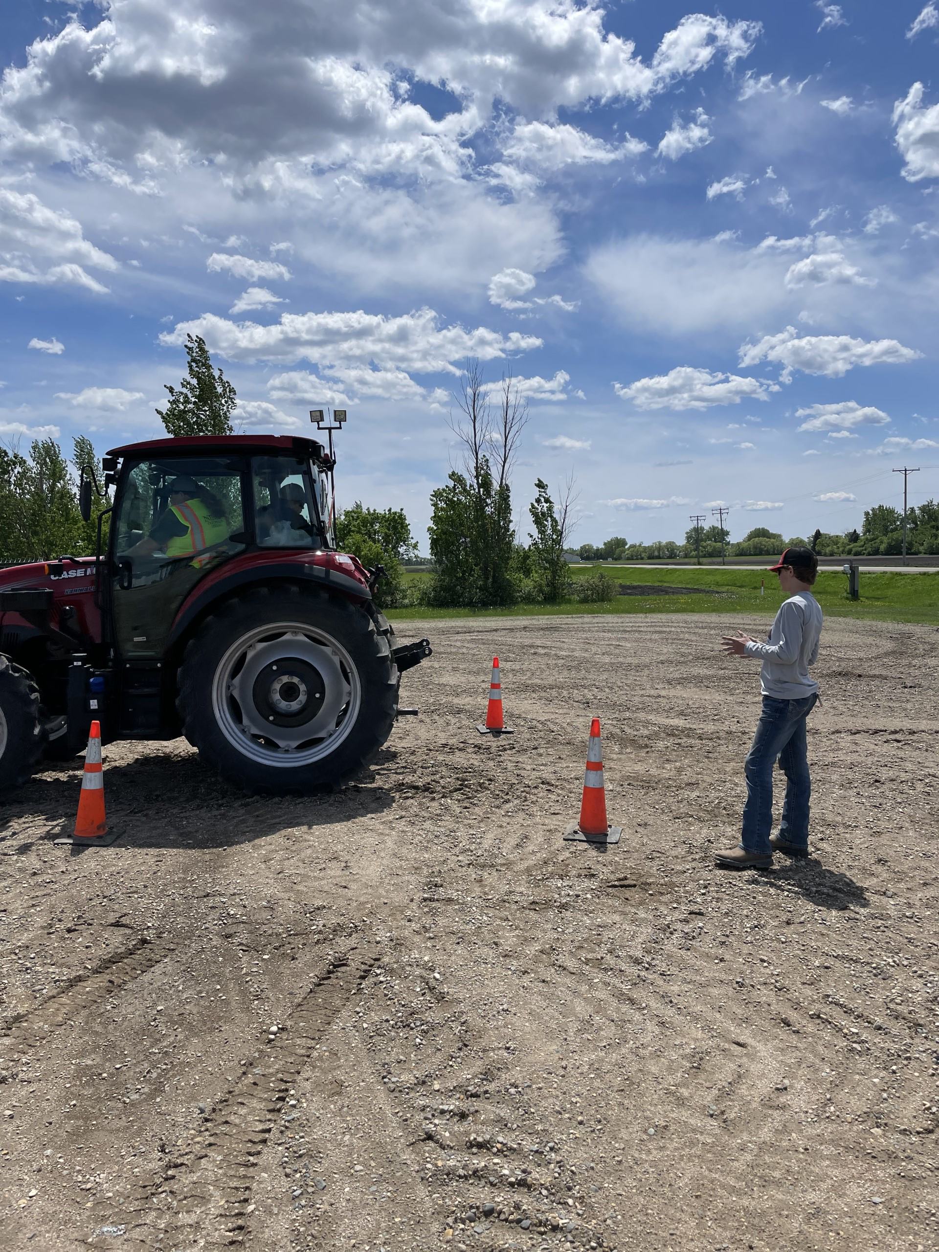 Youth will learn the basics of safe tractor and machinery operation at the NDSU Extension Youth Farm Safety Camps. (NDSU photo)