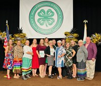 NDSU Extension agents and specialists were honored for their work during the National Association of Extension 4-H Youth Development Professionals conference. (NDSU photo)