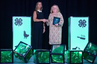 Cindy Olson, former administrative assistant and 4-H program assistant, Ramsey County (NDSU photo)