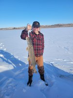 Adam Krapp won three species divisions. (NDSU photo)