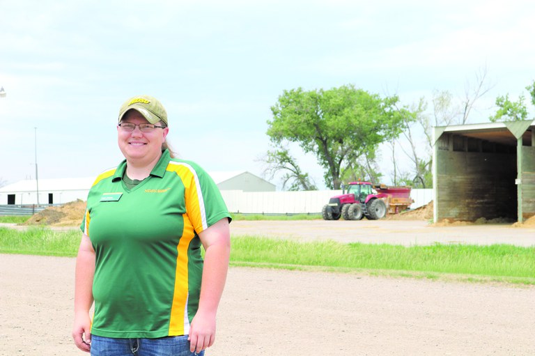 Angie Johnson is the new North Dakota State University Extension farm and ranch safety specialist. (Jenny Schlecht/Agweek photo)