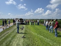 Farmers, agriculturalists and NDSU Extension staff are invited to attend the row crop tour at the Carrington Research Extension Center. (NDSU photo)