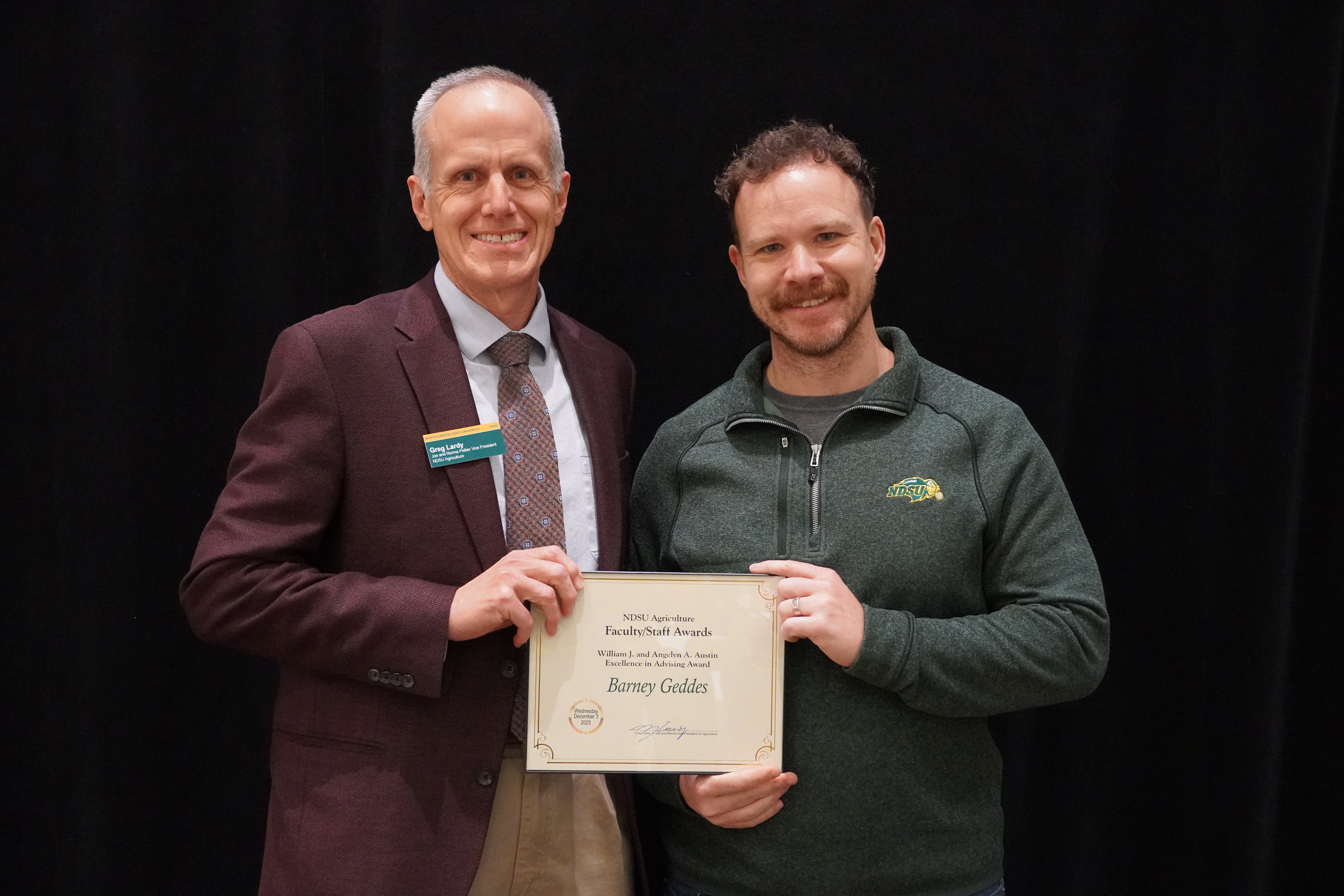 Barney Geddes (NDSU photo)