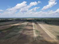 Qualifying on-farm plots are used in a soil health research project. (NDSU photo)