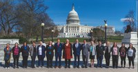 Rural Leadership North Dakota Class X visits Washington, D.C., during a seminar in March 2024. (NDSU photo)