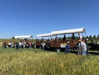 A ribbon-cutting and tour of the new Wardner Agricultural Laboratory will kick-off the agronomy field day on July 17. (NDSU photo)