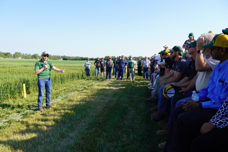 The lineup of speakers focuses on agronomy research, soil health, market opportunities and exciting new technology being installed at the HREC. (NDSU photo)