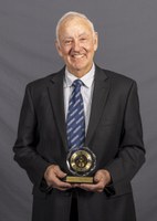 Robert “Bob” Grant was honored with the Gaylord Olson Cooperator Award for his decades of service to North Dakota’s electric cooperatives. (NDSU photo)